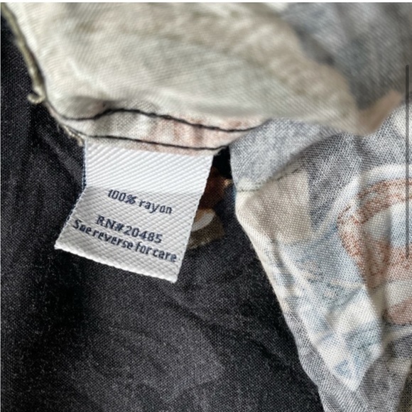 Croft&Barrow Casual Vacation Cocktail Short Sleeve Shirt XL - Picture 4 of 7